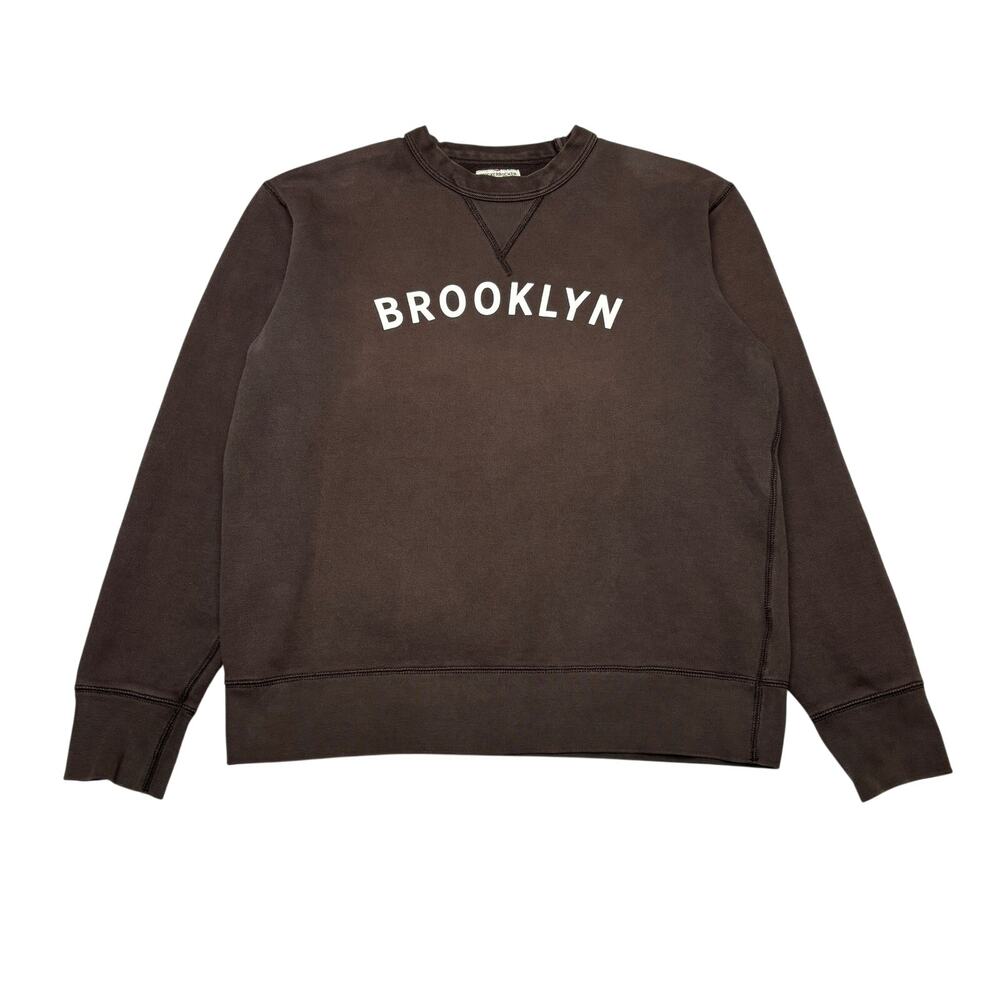 Knickerbocker NYC Brooklyn Crewneck Sweatshirt Men's Large Retro Faded